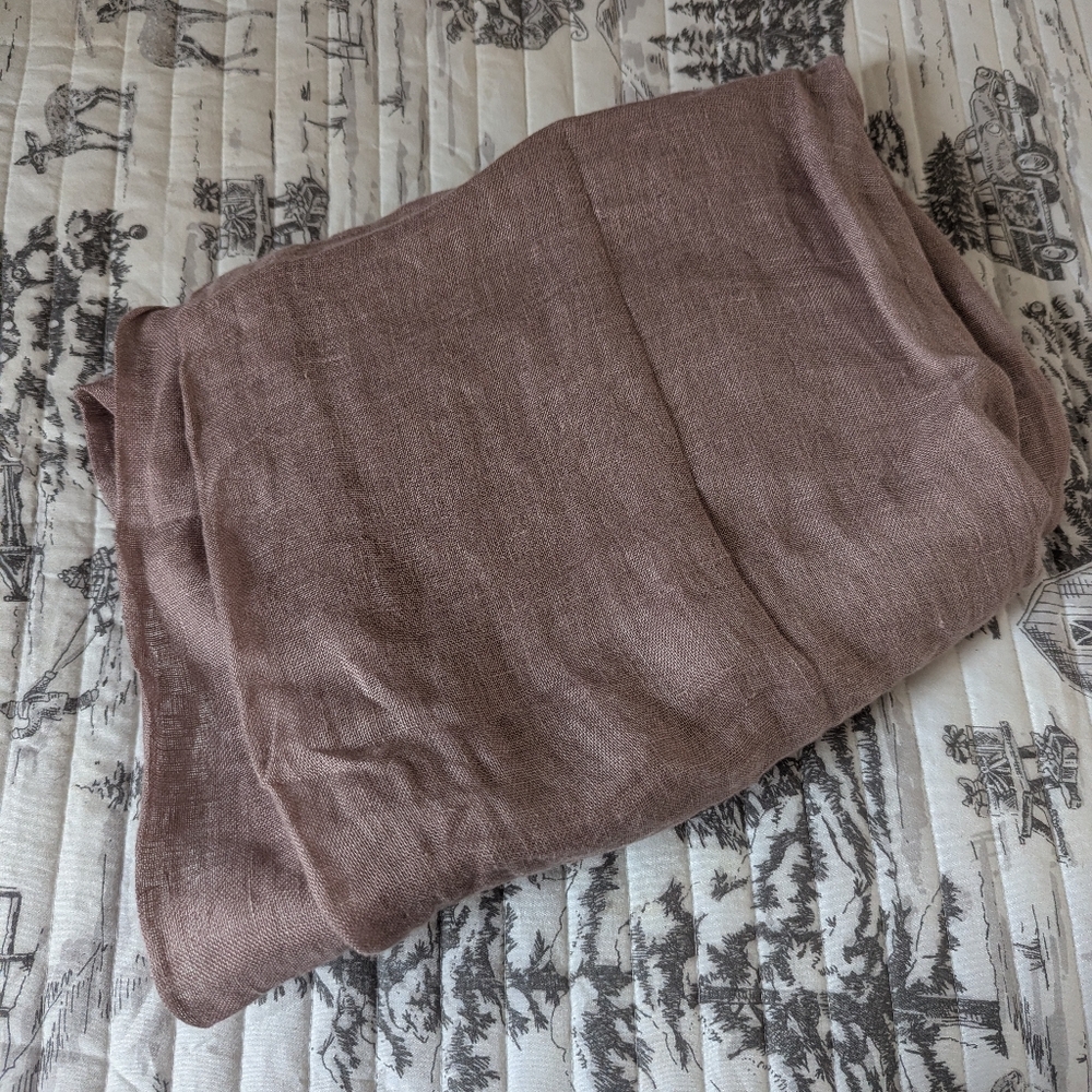 100% linen curtain panel fieldcrest luxury